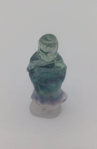 Statuette en fluorite