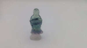 Statuette en fluorite