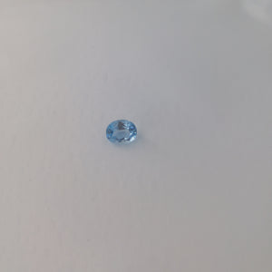 Topaze bleue ciel 3.40ct