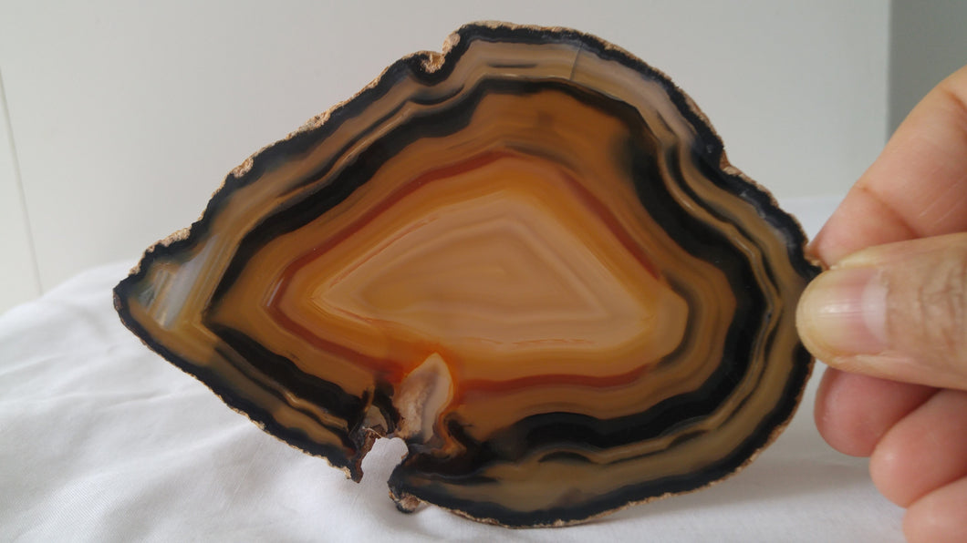 Agate rubanée