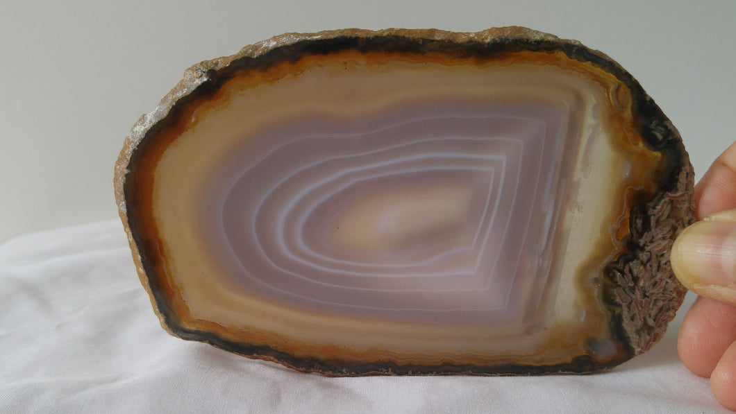 Agate rubanée