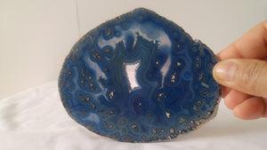 Agate bleue