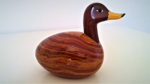 Canard en jaspe mookaite